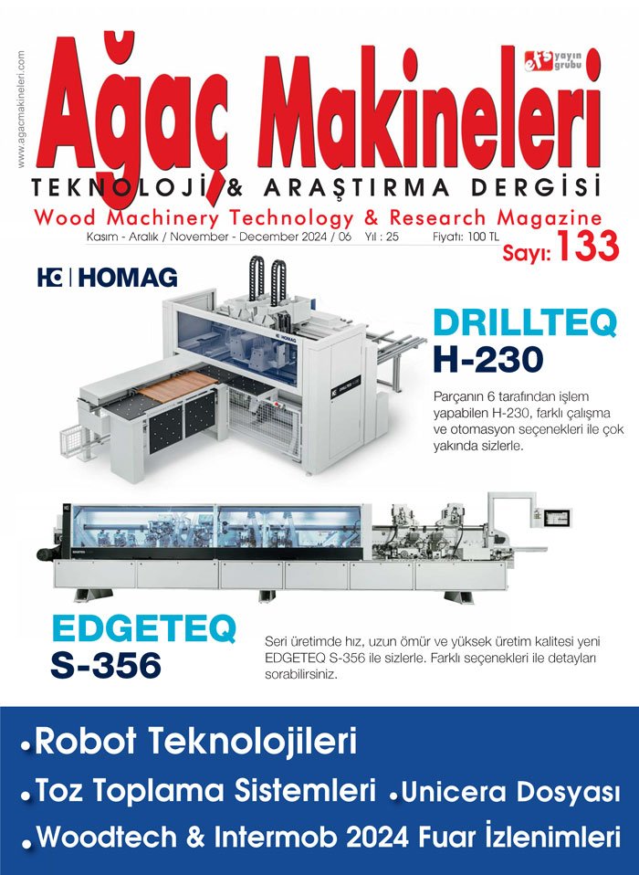 Ağaç Makineleri Dergisi Son Sayı 133